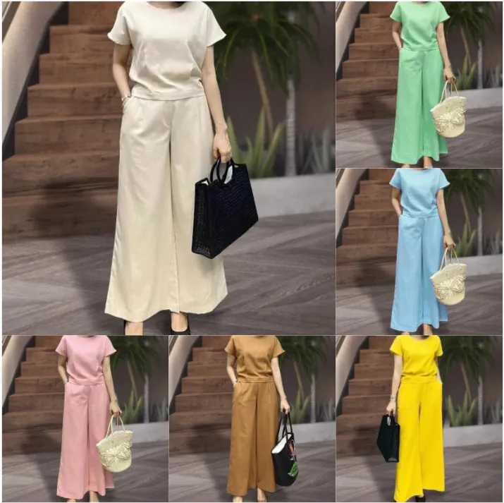 2023 Fashion Solid Color Casual 2-Piece Suit