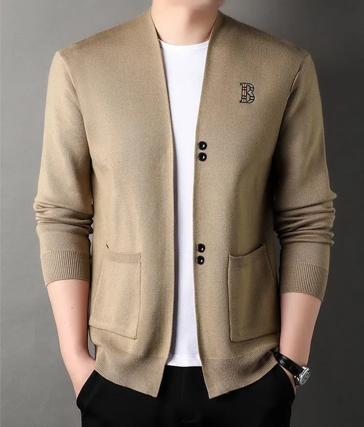2023 Knitted Sweater Slim Cardigan Jacket